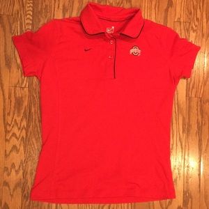 Nike Ohio State women’s polo. Size medium.